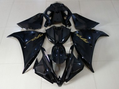 2012-2014 Noir Brillant R1 Carénage Moto
