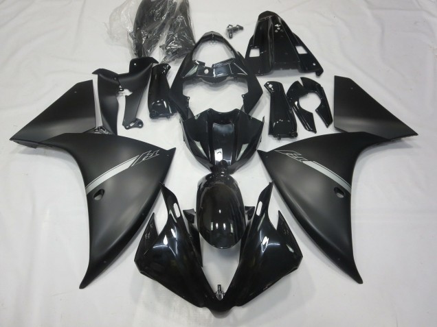 2012-2014 Noir Mat R1 Carénage Moto 2012-2014 Noir Mat R1 Carénage Moto