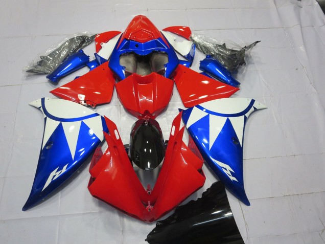 2012-2014 Rouge Blanc Bleu R1 Carénage Moto 2012-2014 Rouge Blanc Bleu R1 Carénage Moto