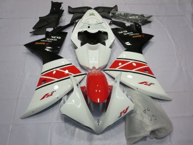 2012-2014 Rouge Blanc & Noir R1 Carénage Moto