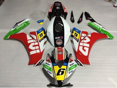 2012-2016 6 Givi Rosso CBR1000RR Carénage Moto