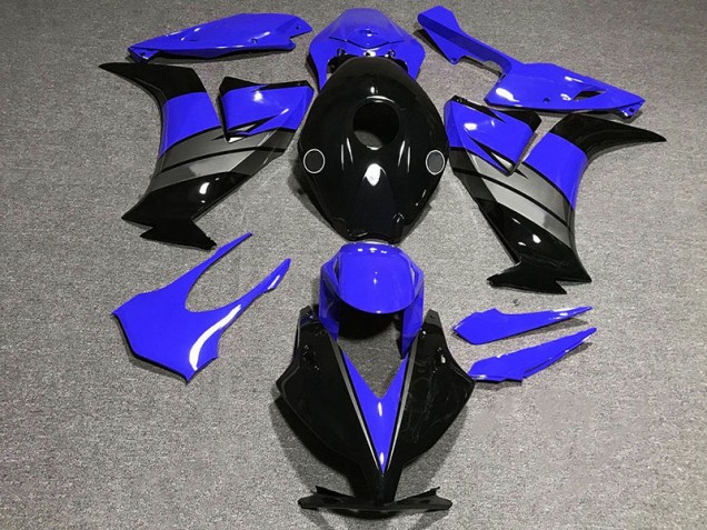 2012-2016 Bleu Brillant Noir & Gris CBR1000RR Carénage Moto 2012-2016 Bleu Brillant Noir & Gris CBR1000RR Carénage Moto