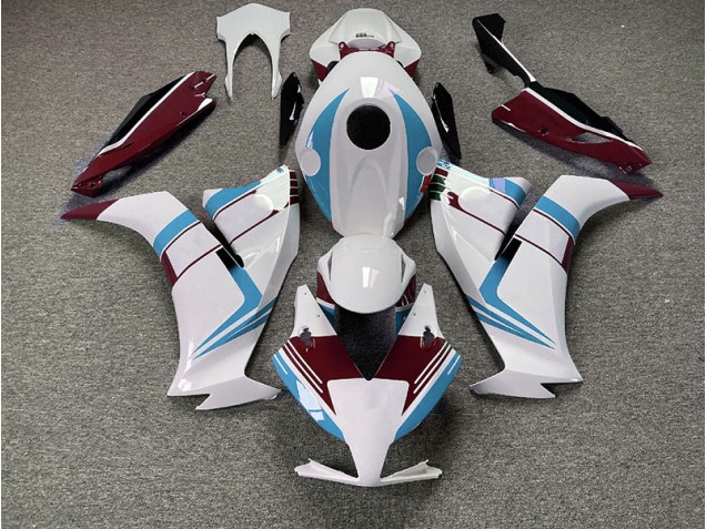 2012-2016 Bleu Clair Brillant & Marron CBR1000RR Carénage Moto