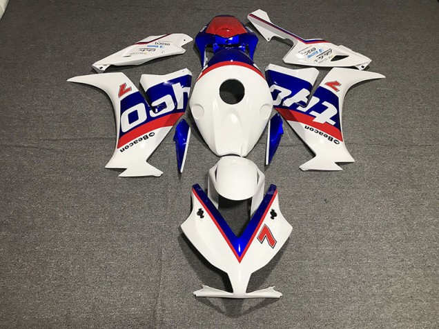 2012-2016 Design De Course Blanc CBR1000RR Carénage Moto 2012-2016 Design De Course Blanc CBR1000RR Carénage Moto