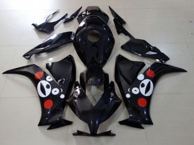 2012-2016 Design Génial Noir Brillant CBR1000RR Carénage Moto
