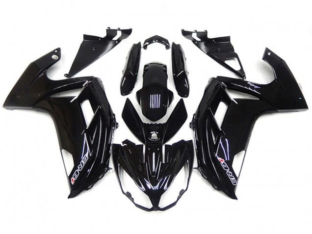 2012-2016 Noir Brillant Ninja 650R Carénage Moto 2012-2016 Noir Brillant Ninja 650R Carénage Moto