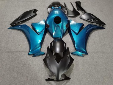 2012-2016 Noir Mat & Bleu Spécial CBR1000RR Carénage Moto