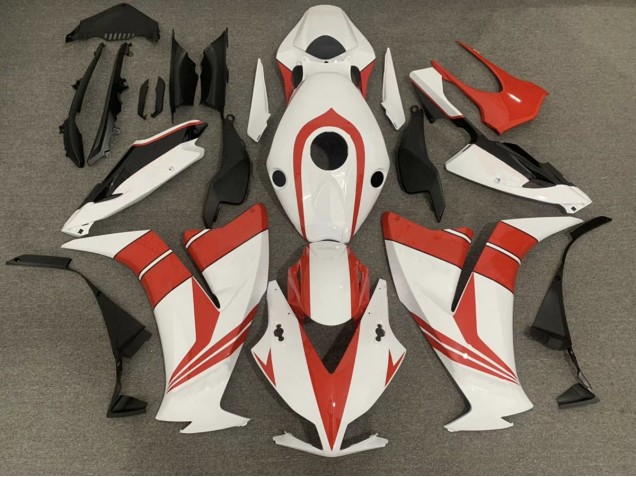 2012-2016 Rouge Brillant & Blanc CBR1000RR Carénage Moto 2012-2016 Rouge Brillant & Blanc CBR1000RR Carénage Moto