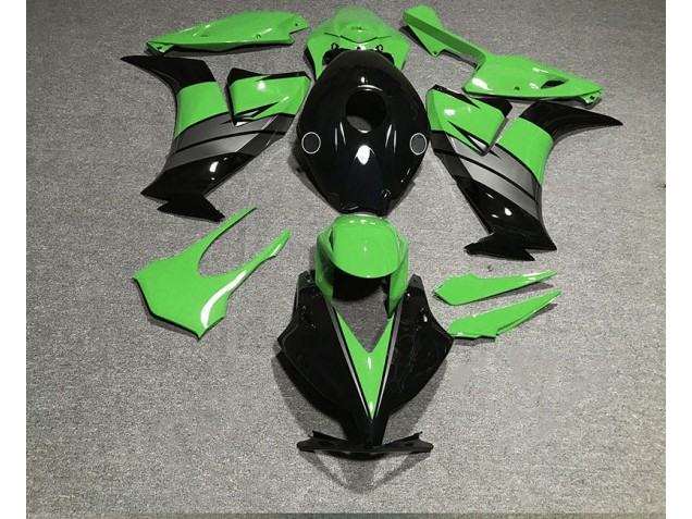 2012-2016 Vert Brillant Noir & Gris CBR1000RR Carénage Moto 2012-2016 Vert Brillant Noir & Gris CBR1000RR Carénage Moto