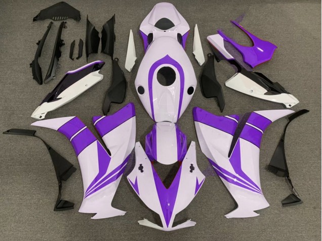 2012-2016 Violet Brillant & Blanc CBR1000RR Carénage Moto 2012-2016 Violet Brillant & Blanc CBR1000RR Carénage Moto