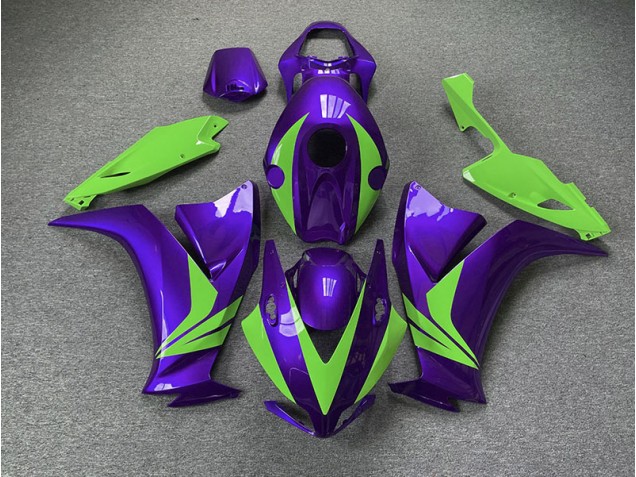 2012-2016 Violet Brillant & Vert CBR1000RR Carénage Moto 2012-2016 Violet Brillant & Vert CBR1000RR Carénage Moto