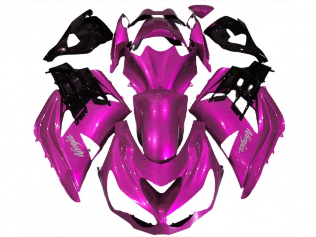 2012-2021 Rose Vif ZX14R Carénage Moto 2012-2021 Rose Vif ZX14R Carénage Moto