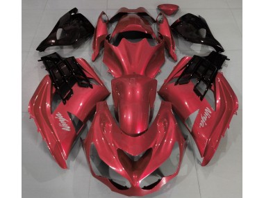 2012-2021 Rouge Vif ZX14R Carénage Moto