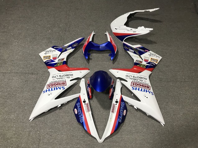 2013-2016 Blanc Brillant Daytona 675 Carénage Moto 2013-2016 Blanc Brillant Daytona 675 Carénage Moto