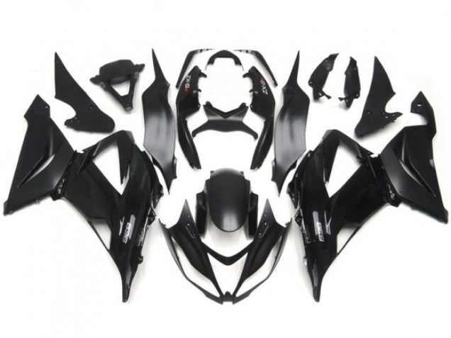 2013-2018 Autocollants Lisses Unis Noir Brillant/Mat ZX6R Carénage Moto 2013-2018 Autocollants Lisses Unis Noir Brillant/Mat ZX6R Carénage Moto
