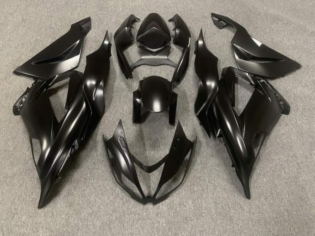 2013-2018 Noir Mat & Couche De Protection ZX6R Carénage Moto 2013-2018 Noir Mat & Couche De Protection ZX6R Carénage Moto