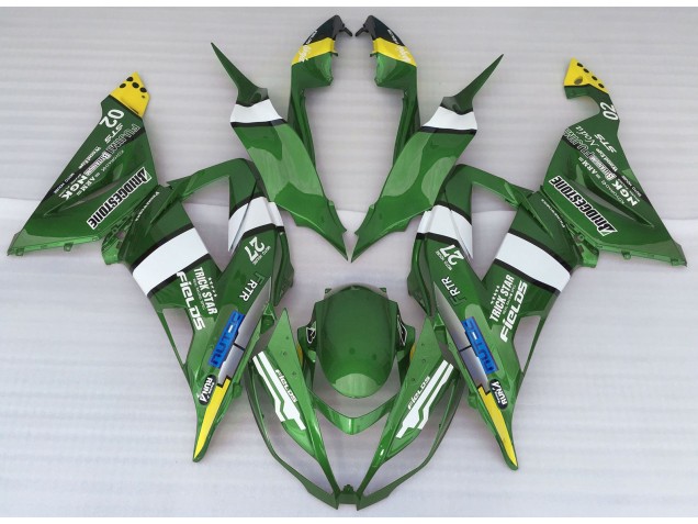 2013-2018 Style De Logo Vert ZX6R Carénage Moto 2013-2018 Style De Logo Vert ZX6R Carénage Moto