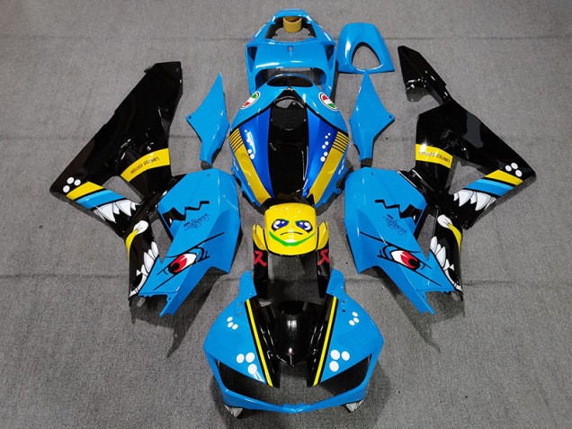 2013-2023 Bleu Ciel Personnalisé CBR600RR Carénage Moto 2013-2023 Bleu Ciel Personnalisé CBR600RR Carénage Moto