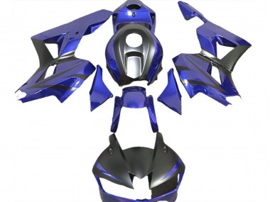 2013-2023 Bleu Profond & Noir Mat CBR600RR Carénage Moto