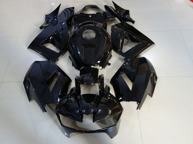 2013-2023 Noir Brillant CBR600RR Carénage Moto 2013-2023 Noir Brillant CBR600RR Carénage Moto