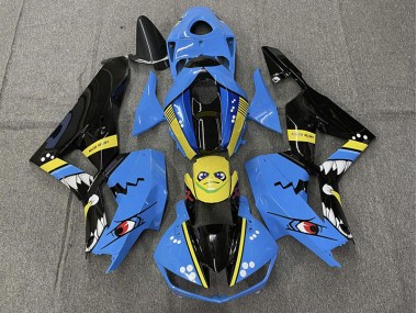 2013-2023 Requin Bleu CBR600RR Carénage Moto
