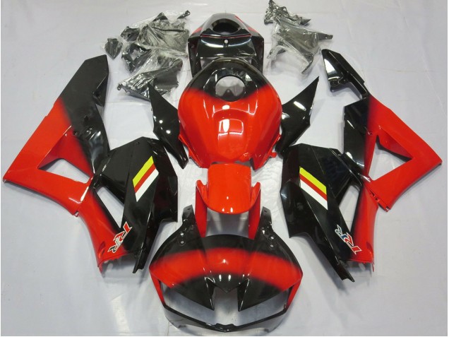 2013-2023 Rouge Brillant & Noir CBR600RR Carénage Moto 2013-2023 Rouge Brillant & Noir CBR600RR Carénage Moto