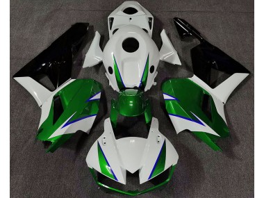 2013-2023 Vert Brillant Blanc & Bleu CBR600RR Carénage Moto