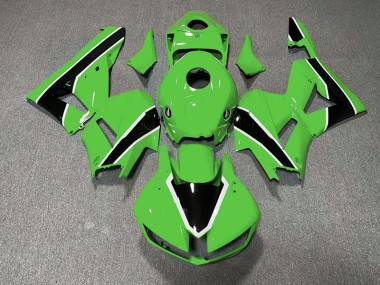 2013-2023 Vert Brillant & Noir CBR600RR Carénage Moto