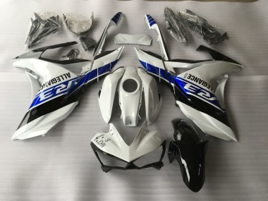2015-2018 Blanc Bleu & Noir R3 Carénage Moto