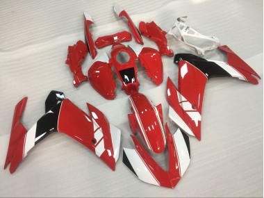 2015-2018 Brillant Rouge & Blanc R3 Carénage Moto