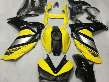 2015-2018 Jaune & Noir Brillant R3 Carénage Moto