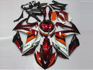 2015-2018 Orange & Marron R3 Carénage Moto
