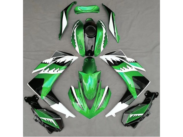 2015-2018 Requin Vert R3 Carénage Moto 2015-2018 Requin Vert R3 Carénage Moto