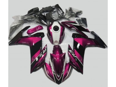 2015-2018 Rose & Noir Brillant R3 Carénage Moto