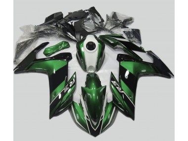 2015-2018 Vert & Noir Brillant R3 Carénage Moto