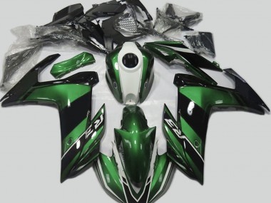 2015-2018 Vert & Noir Brillant R3 Carénage Moto
