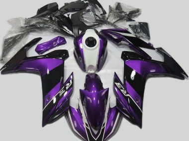 2015-2018 Violet & Noir Brillant R3 Carénage Moto