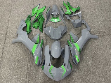 2015-2019 Accents Gris & Verts Nardo R1 Carénage Moto