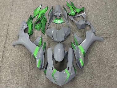 2015-2019 Accents Gris & Verts Nardo R1 Carénage Moto
