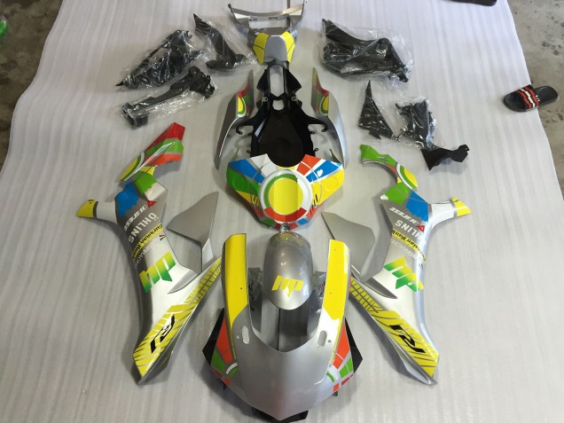 2015-2019 Argent R1 Carénage Moto 2015-2019 Argent R1 Carénage Moto