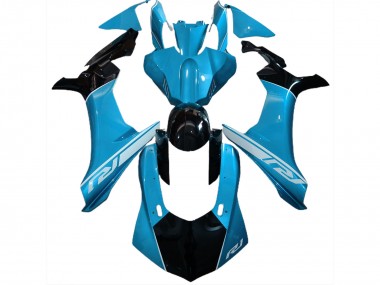2015-2019 Bleu Ciel & Noir R1 Carénage Moto