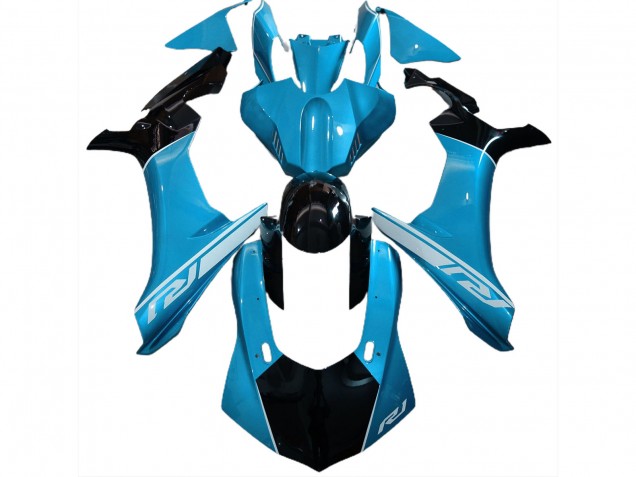 2015-2019 Bleu Ciel & Noir R1 Carénage Moto 2015-2019 Bleu Ciel & Noir R1 Carénage Moto