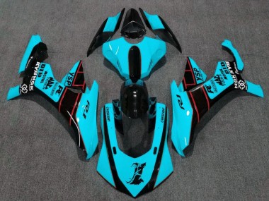 2015-2019 Bleu Clair R1 Carénage Moto