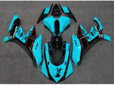 2015-2019 Bleu Clair R1 Carénage Moto