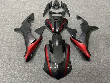 2015-2019 Fibre De Carbone Style & Rouge R1 Carénage Moto