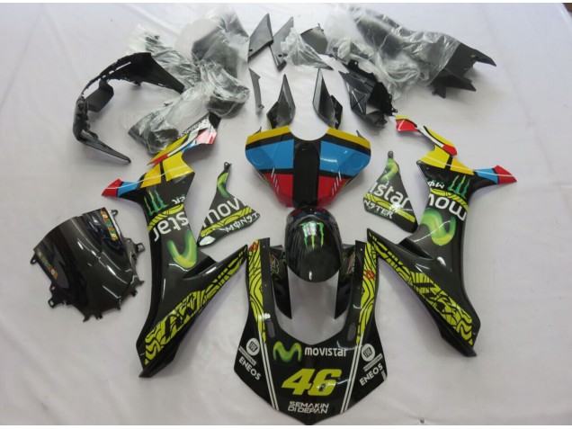 2015-2019 Movistar R1 Carénage Moto 2015-2019 Movistar R1 Carénage Moto