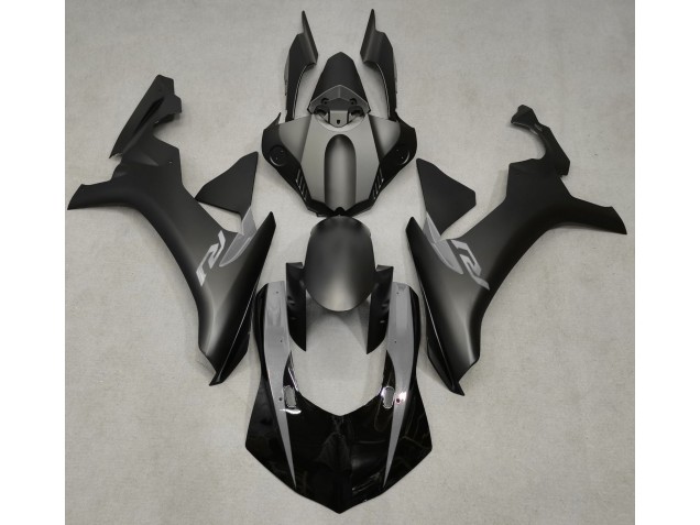 2015-2019 Noir Mat & Gris R1 Carénage Moto 2015-2019 Noir Mat & Gris R1 Carénage Moto