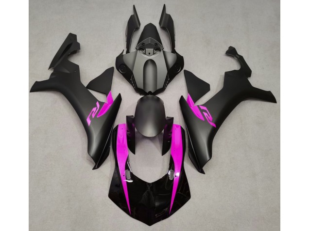 2015-2019 Noir Mat & Rose R1 Carénage Moto 2015-2019 Noir Mat & Rose R1 Carénage Moto