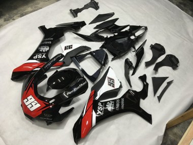 2015-2019 Noir Rouge & Blanc 99 R1 Carénage Moto
