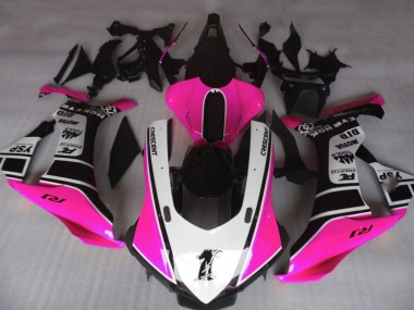 2015-2019 Rose Brillant & Blanc R1 Carénage Moto